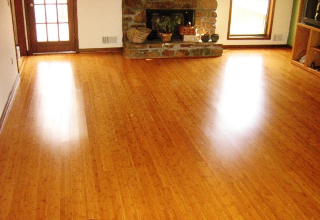 Residential Vinyl Floor Restoration